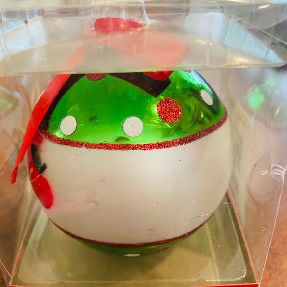 Best Teacher Painted Glass Ornament NIB NWT - Picture 4 of 9